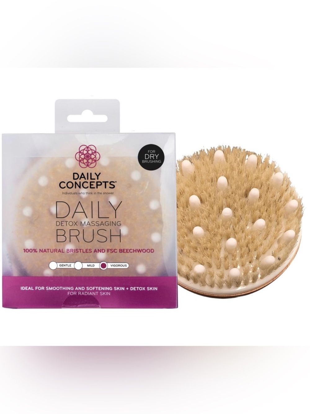 Daily Concepts Daily Detox Massaging Brush